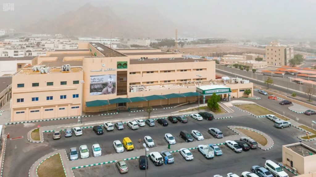 تطوير أنظمة الأمن والسلامة ومناطق الحريق لمستشفى أحد العام — تجمع المدينة المنورة الصحي